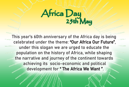 AFRO-ARAB YOUTH COUNCIL COMMEMORATES THE AFRICAN DAY